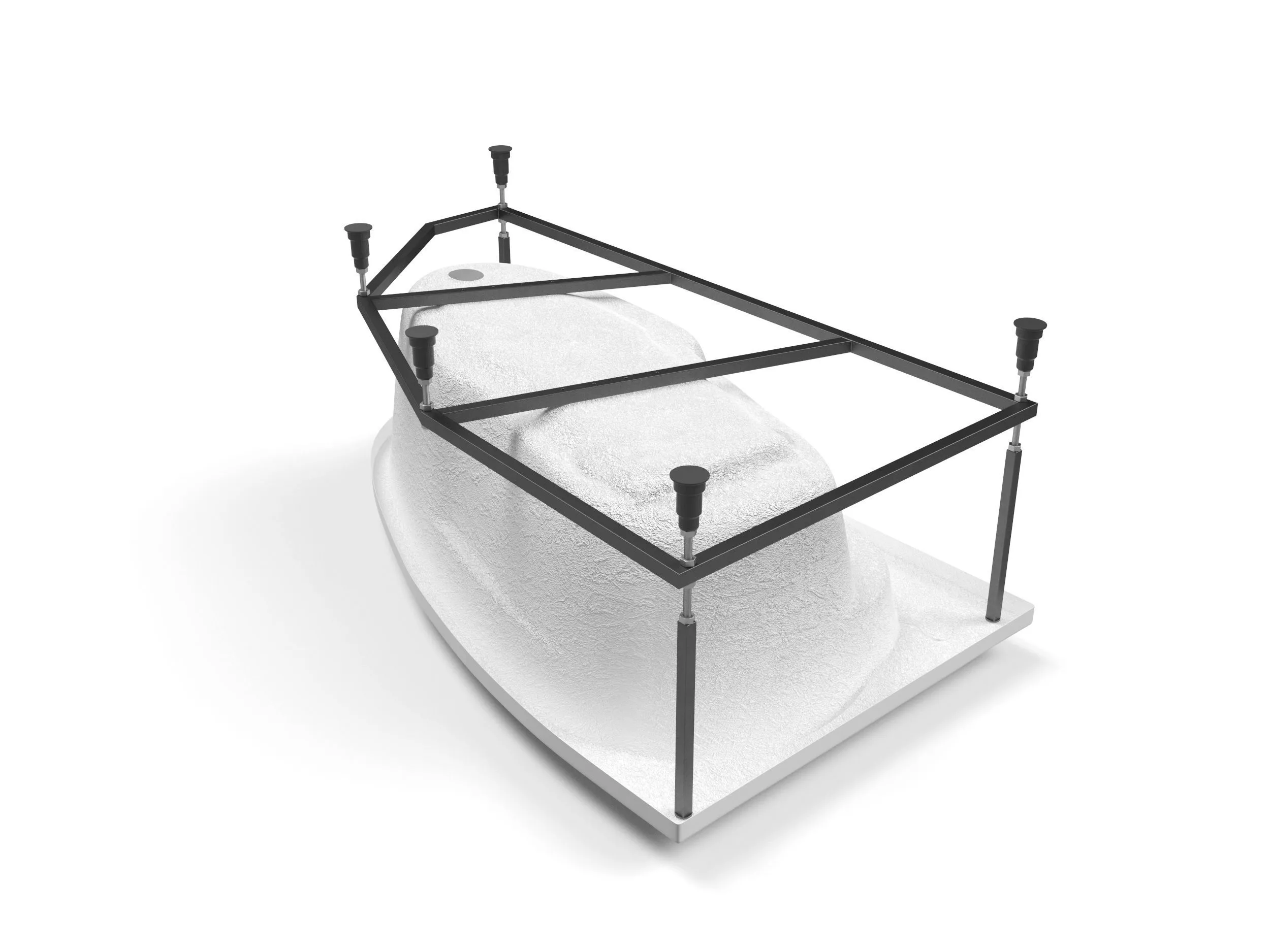 Каркас для ванны Cersanit Joanna 160 в интернет-магазине Sumom.kz Каркас для ванны Cersanit Joanna 160 в интернет-магазине Sumom.kz