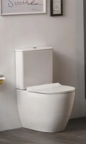 Унитаз-компакт безободковый Vitra Sento 9830B003-7203 в интернет-магазине Sumom.kz