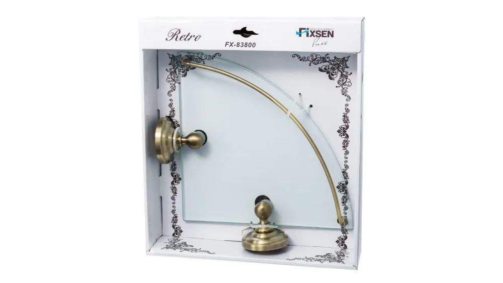 Полка для ванной комнаты RETRO FIXSEN FX-83803A купить в интернет магазине sumom.kz