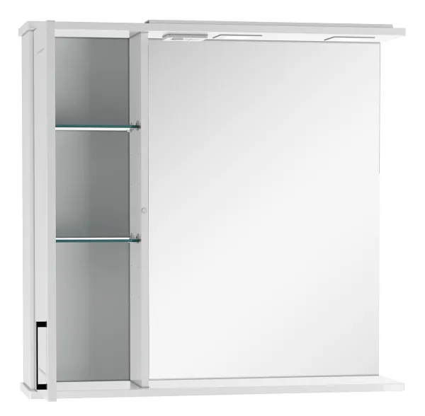 Шкаф-зеркало Charlie 80 Эл. левый Домино DCh2502HZ в интернет-магазине Sumom.kz Шкаф-зеркало Charlie 80 Эл. левый Домино DCh2502HZ в интернет-магазине Sumom.kz