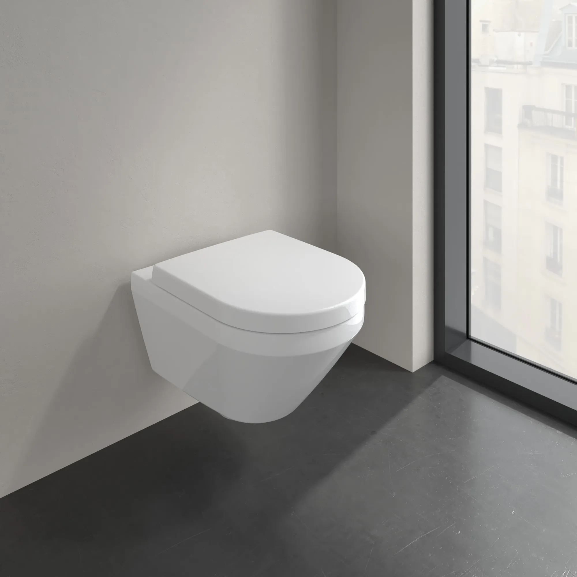 Унитаз подвесной Villeroy & Boch Architectura 4694C001 белый в интернет-магазине Sumom.kz