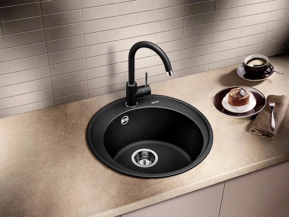 Смеситель Blanco Mida - черный 526145 большой выбор под ваш дизайн!