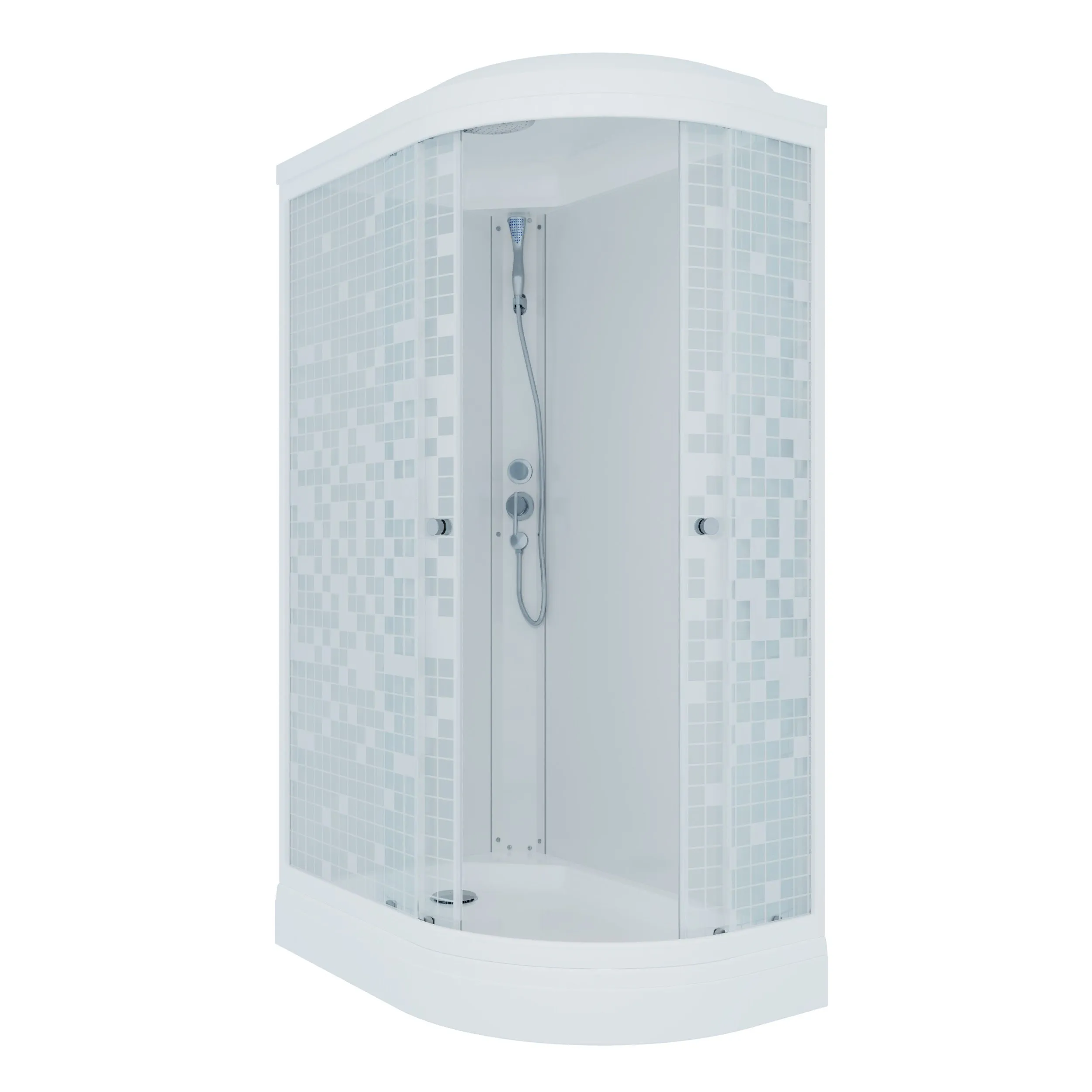 Душевая кабина Triton Коралл А 120x80 левая с низким поддоном Щ0000061817 в интернет-магазине Sumom.kz