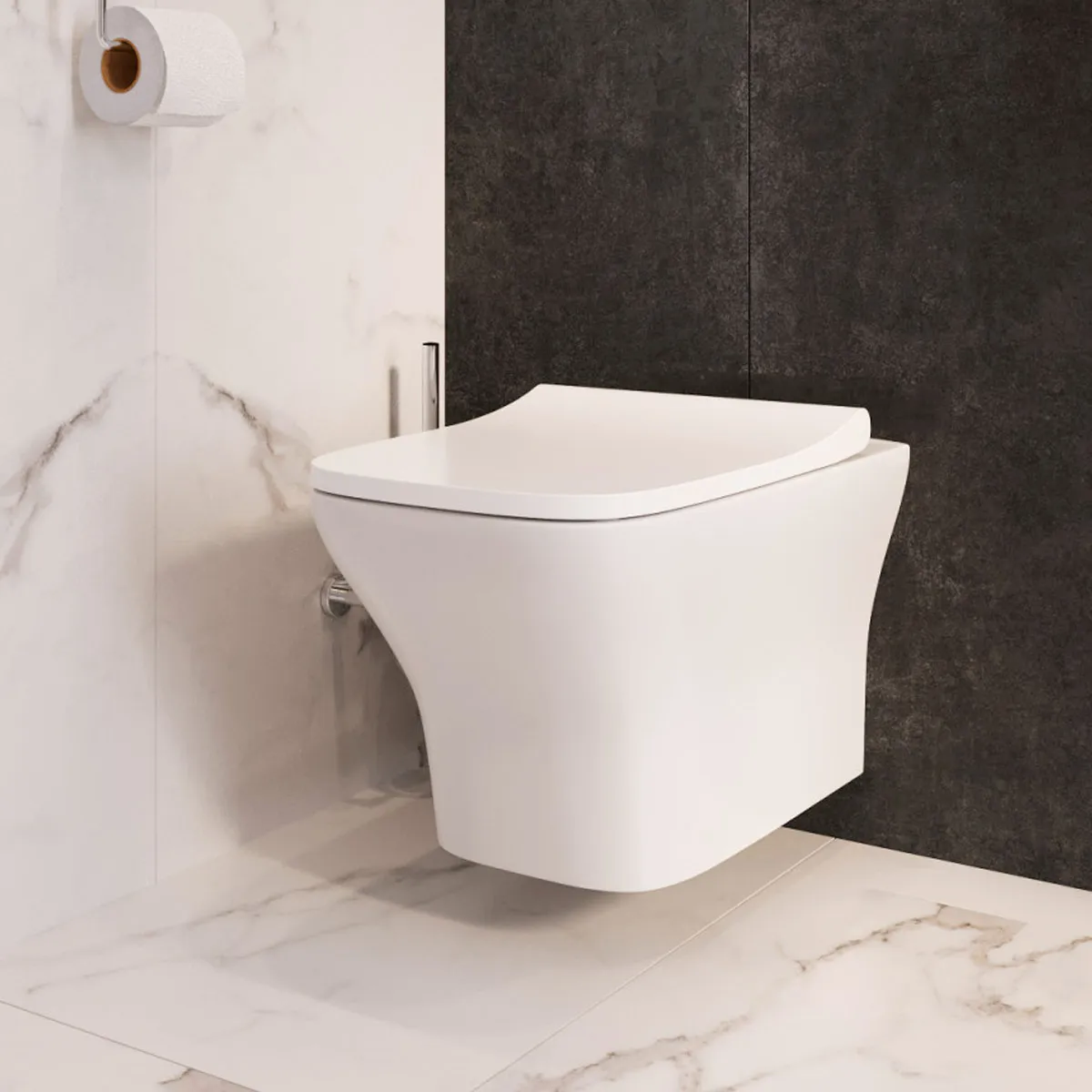 Унитаз подвесной Vitra Zentrum S 7484B003-0075 SmoothFlush с сиденьем 810-003-009 в интернет-магазине Sumom.kz