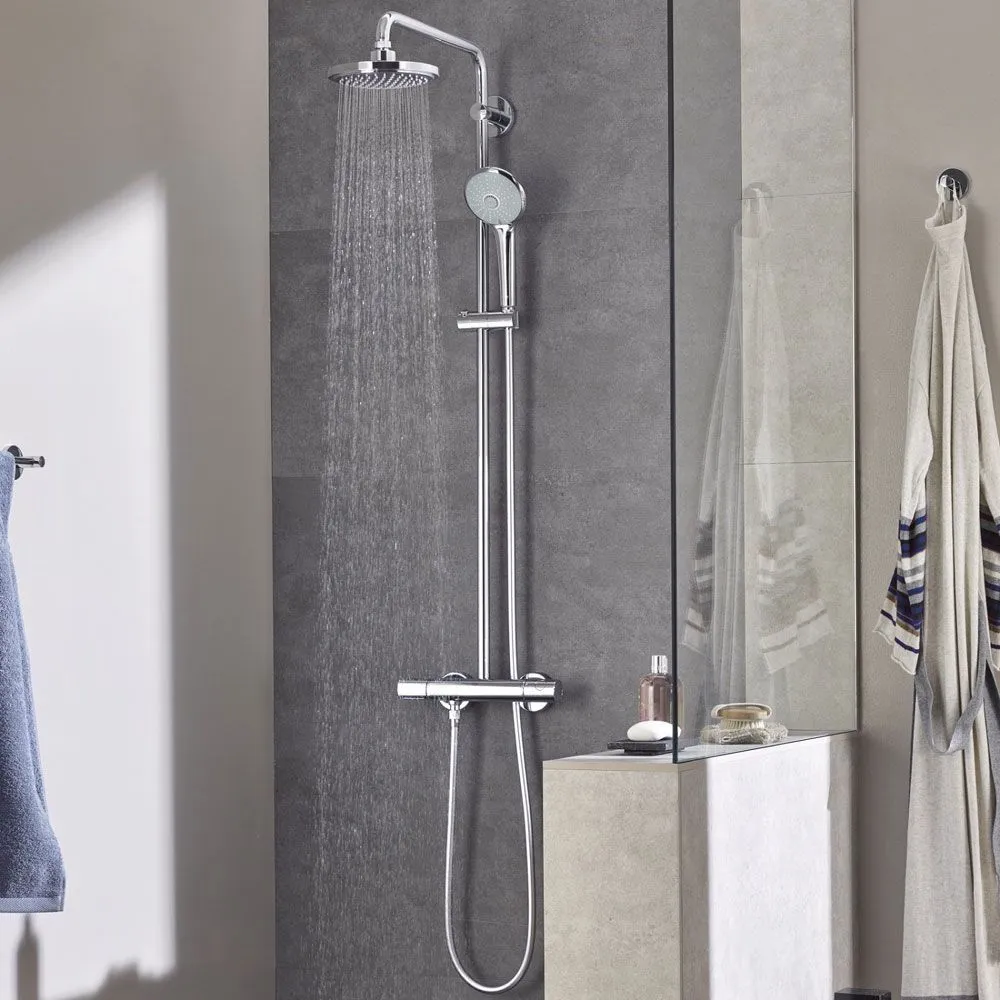 Душевой гарнитур Grohe Euphoria 180 shower system THM 27296001 в интернет-магазине Sumom.kz