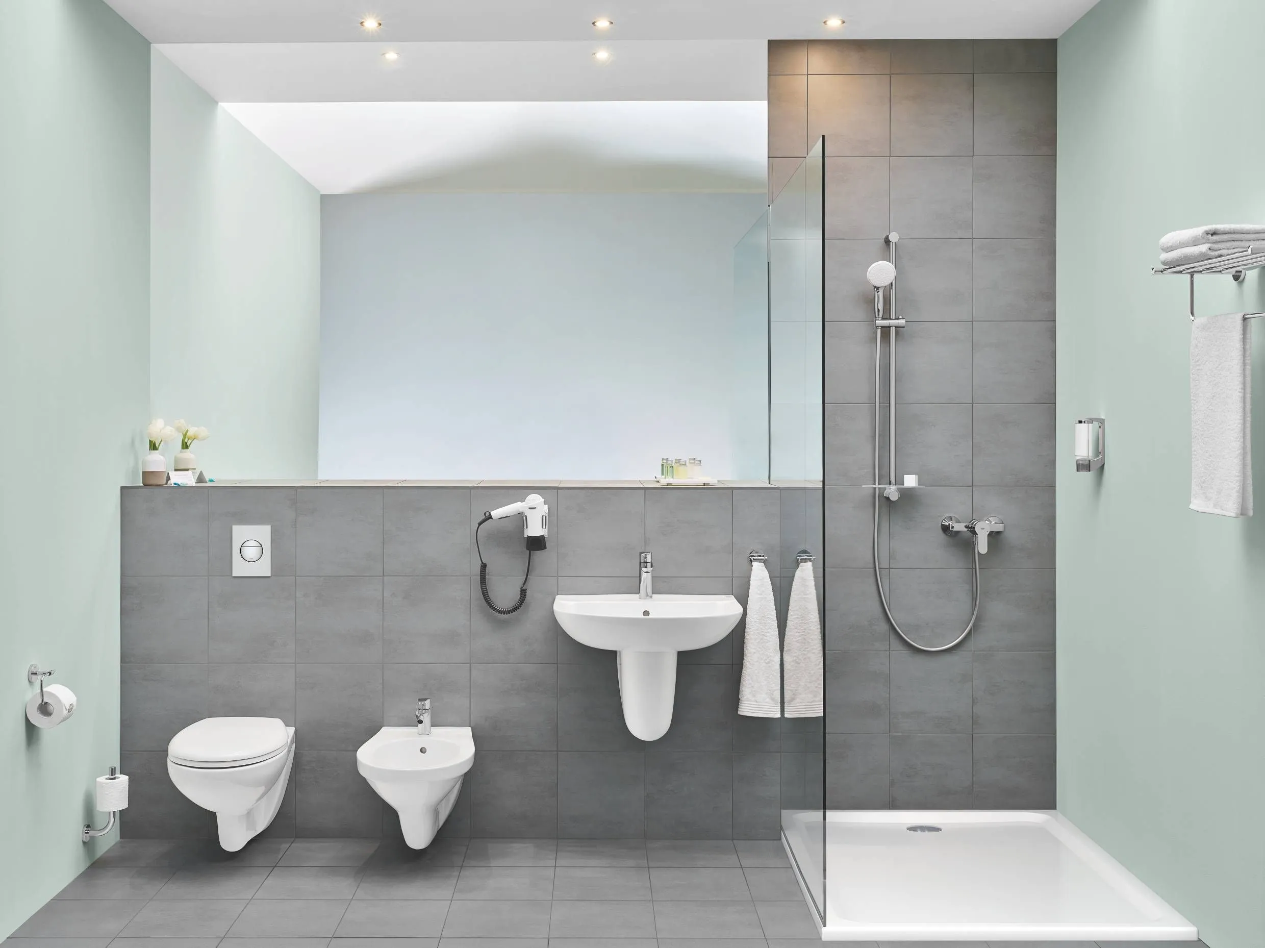 Душевой поддон Grohe 80x80 универсальный 39302000 в интернет-магазине Sumom.kz