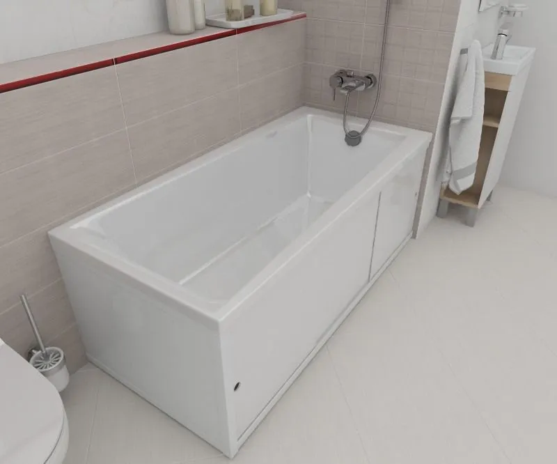 Фото в декоре Панель боковая для ванны Cersanit Universal Type 1 70 