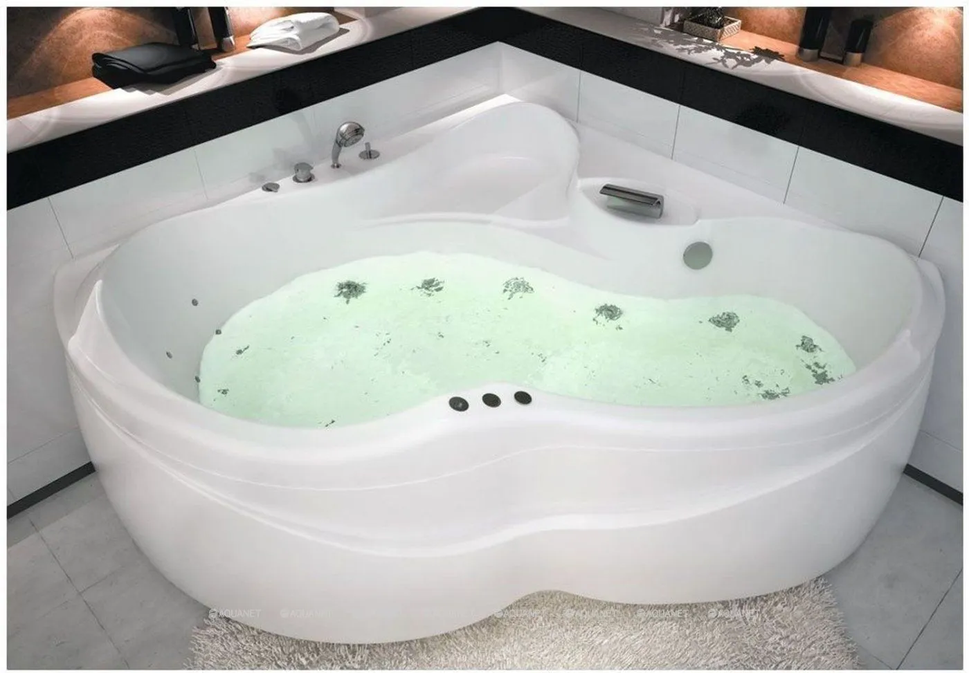 Акриловая ванна Aquanet Bellona 165x165 00203908 в интернет-магазине Sumom.kz