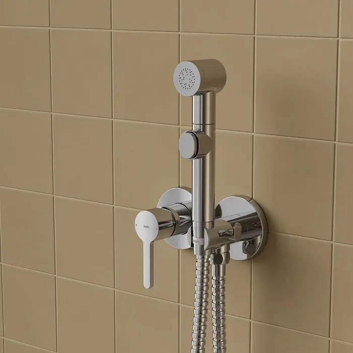 Встраиваемый смеситель с гигиеническим душем, Axes, IDDIS, AXESBR2i08 большой выбор под ваш дизайн!