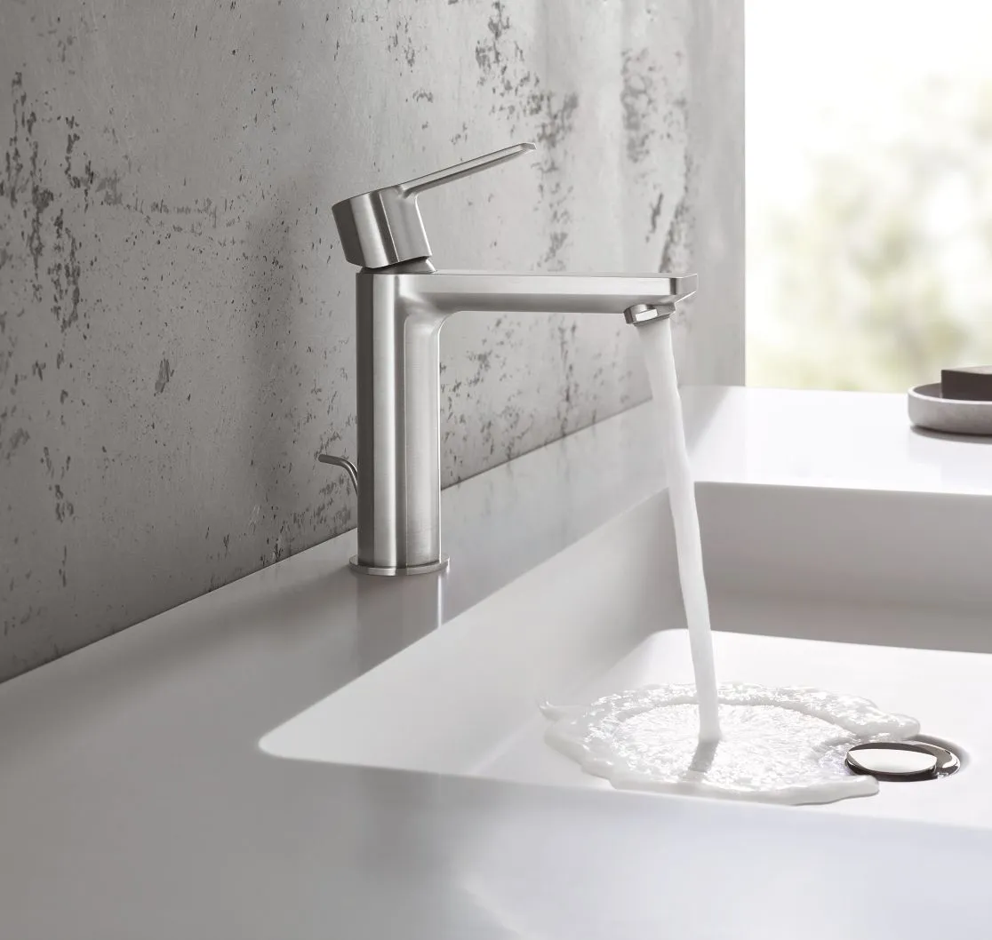 Смеситель для умывальника Grohe Lineare New S-Size 32114001 с гарантией и доставкой по всему Казахстану Смеситель для умывальника Grohe Lineare New S-Size 32114001 большой выбор под ваш дизайн!