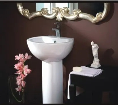 Умывальник Art Luxe SL400001 УП (Белый, ВКС) ARTSLWB01 в интернет-магазине Sumom.kz