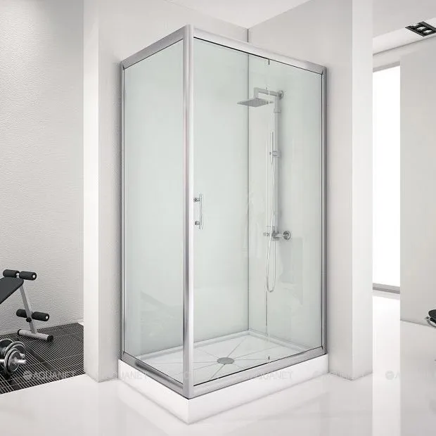 Душевой уголок Aquanet Alfa NAA1131 120x80, прозрачное стекло 00168417 в интернет-магазине Sumom.kz