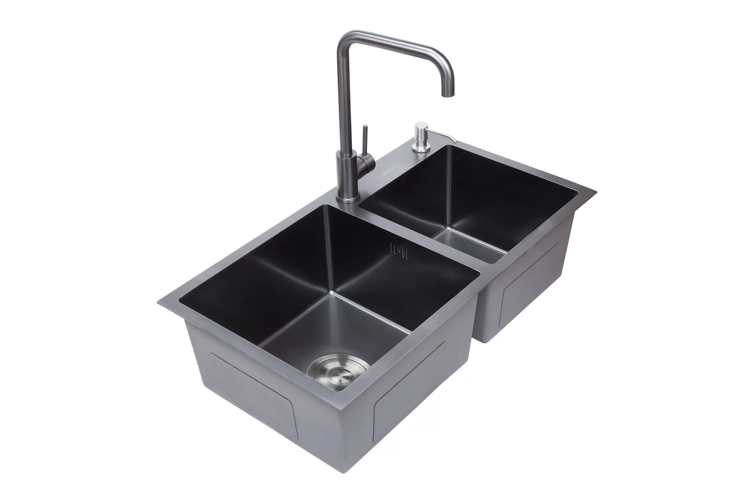 Мойка из нержавеющей стали Avina HM 78x48/1.5 Black в интернет-магазине Sumom.kz