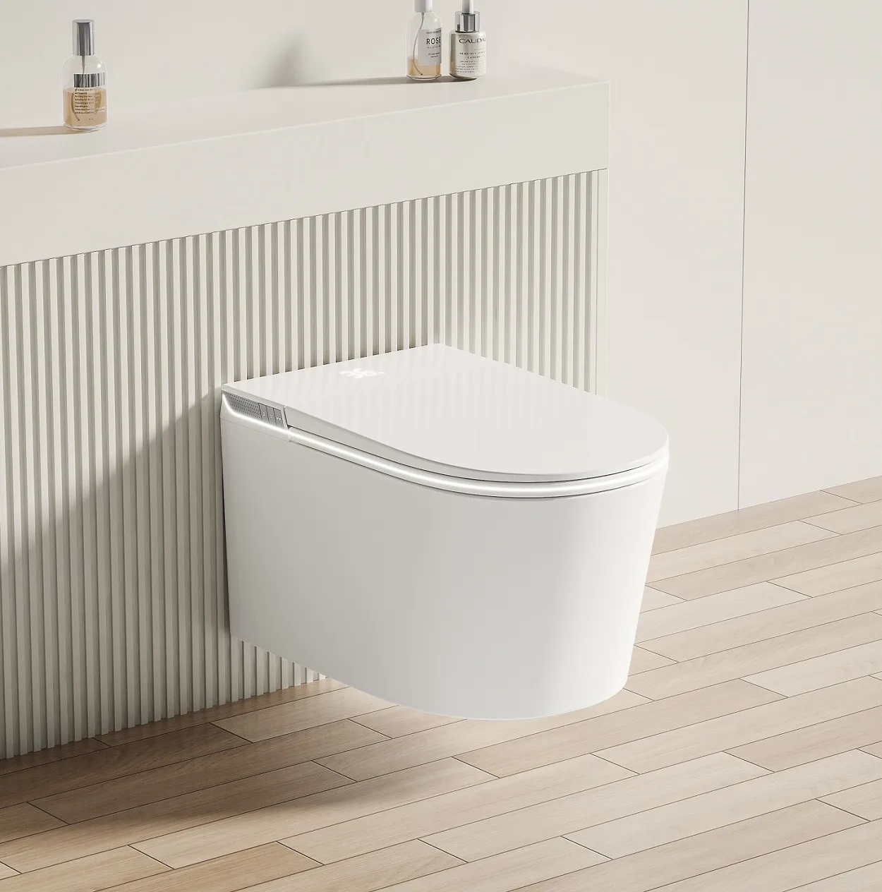 Унитаз подвесной Allen Brau Smart 4.I1001.20 белый, с функцией биде в интернет-магазине Sumom.kz Унитаз подвесной Allen Brau Smart 4.I1001.20 белый, с функцией биде в интернет-магазине Sumom.kz