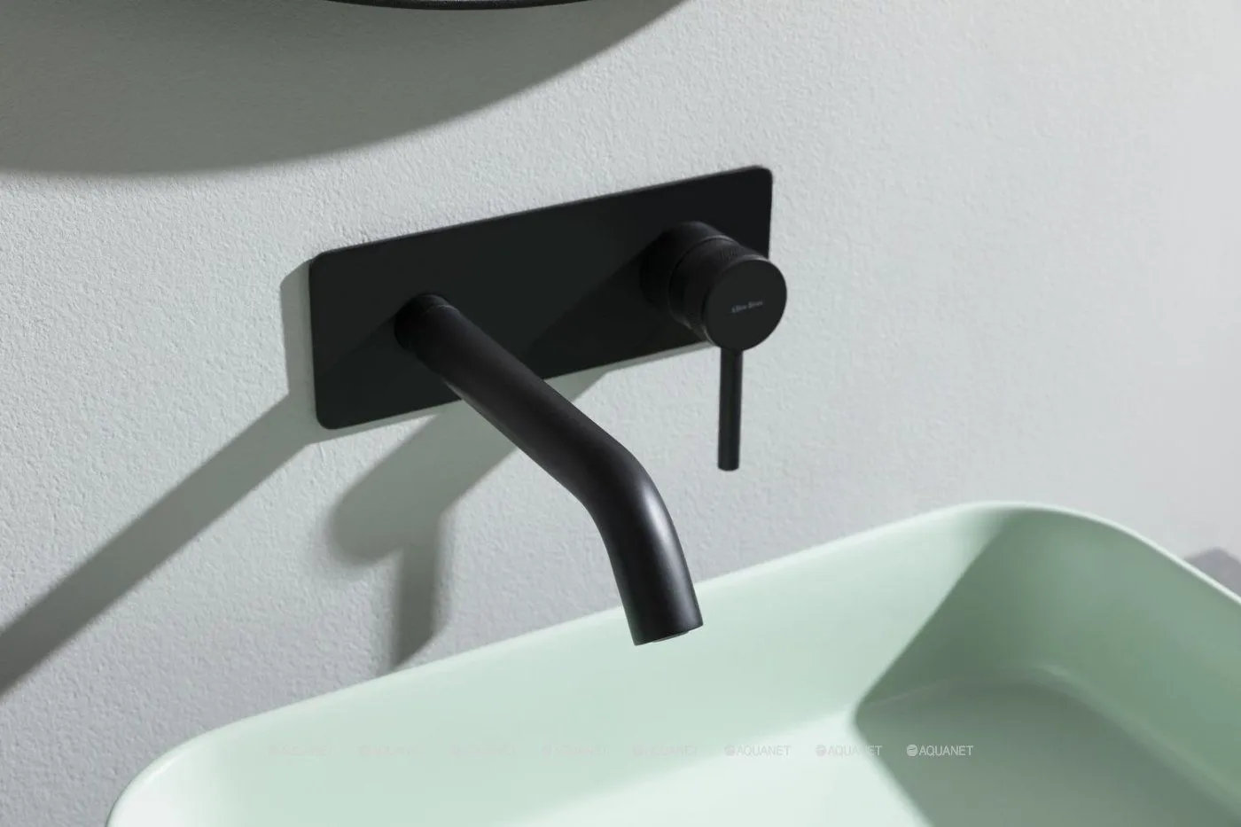 5.31003-31 PRIORITY Cмеситель для умыв. встраив., излив 195мм, Kerox, Easy box, черн.мат (265355) большой выбор под ваш дизайн!