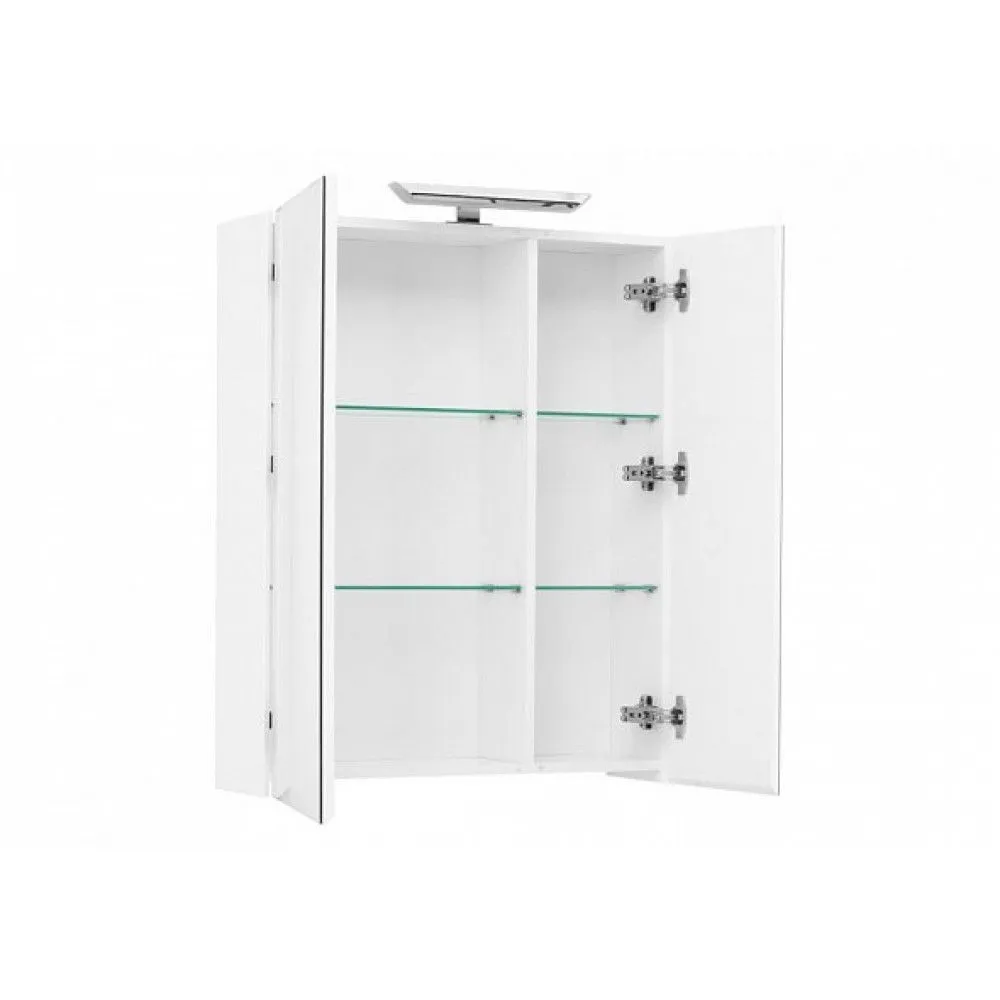 Шкаф-зеркало Aquanet Йорк 70 белый (202088) в интернет-магазине Sumom.kz