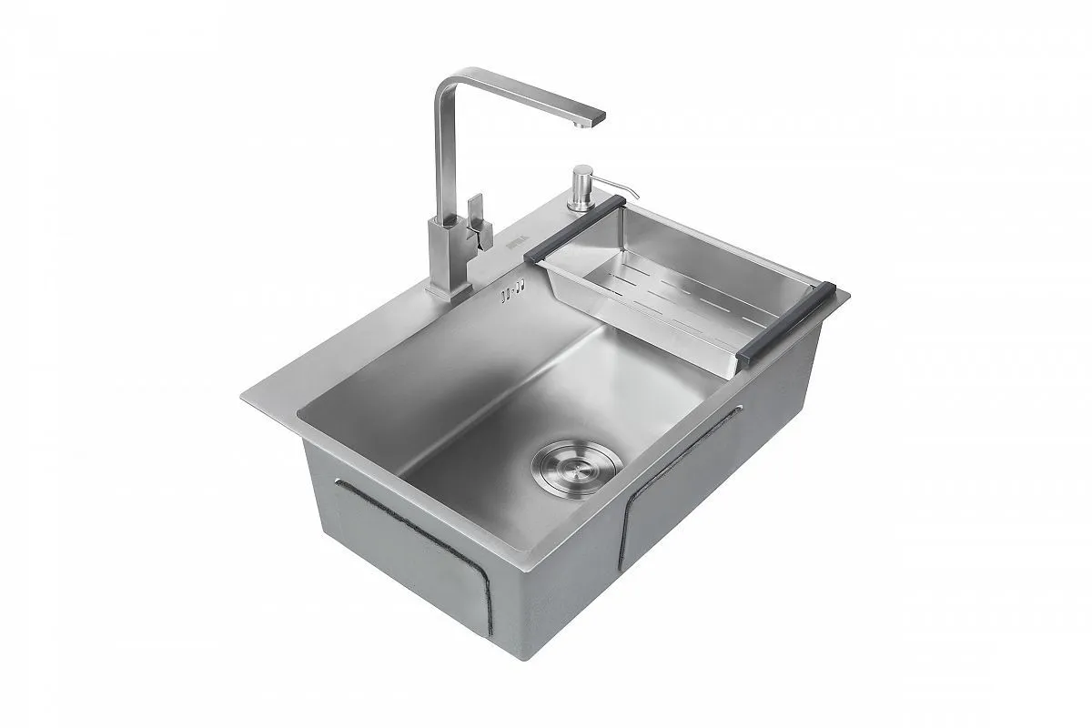 Мойка из нержавеющей стали Avina HM 70x48 Satin 0,8 в интернет-магазине Sumom.kz Мойка из нержавеющей стали Avina HM 70x48 Satin 0,8 в интернет-магазине Sumom.kz