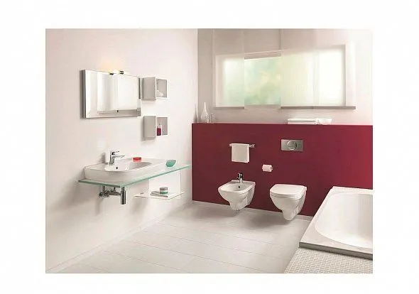 Унитаз подвесной Безободковый с сиденьем микролифт бел.VB (185029) в интернет-магазине Sumom.kz