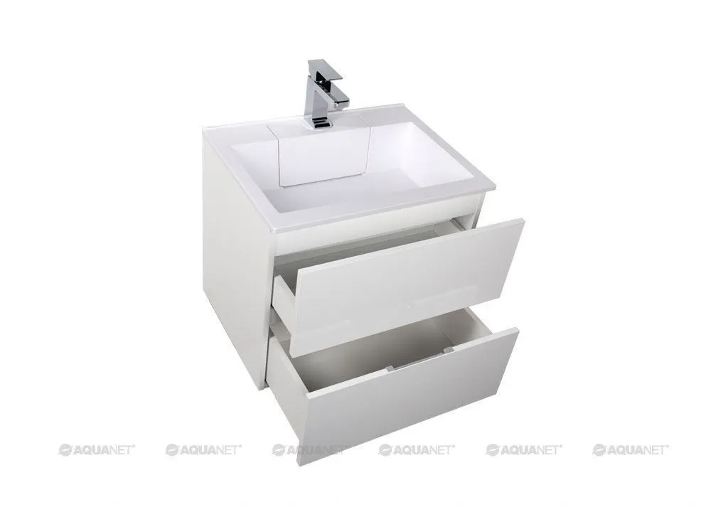 Тумба под умывальник Aquanet Алвита 60 белый (184301) в интернет-магазине Sumom.kz