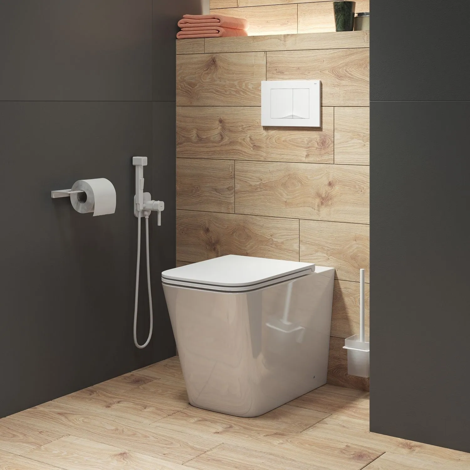 Унитаз приставной безободковый Iddis Bild BILRDSEi26 в интернет-магазине Sumom.kz