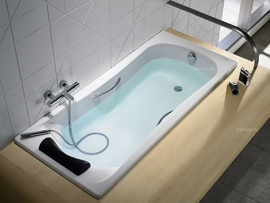 Акриловая ванна Roca BeCool 170х80 ZRU9302852+ZRU9302853 в интернет-магазине Sumom.kz